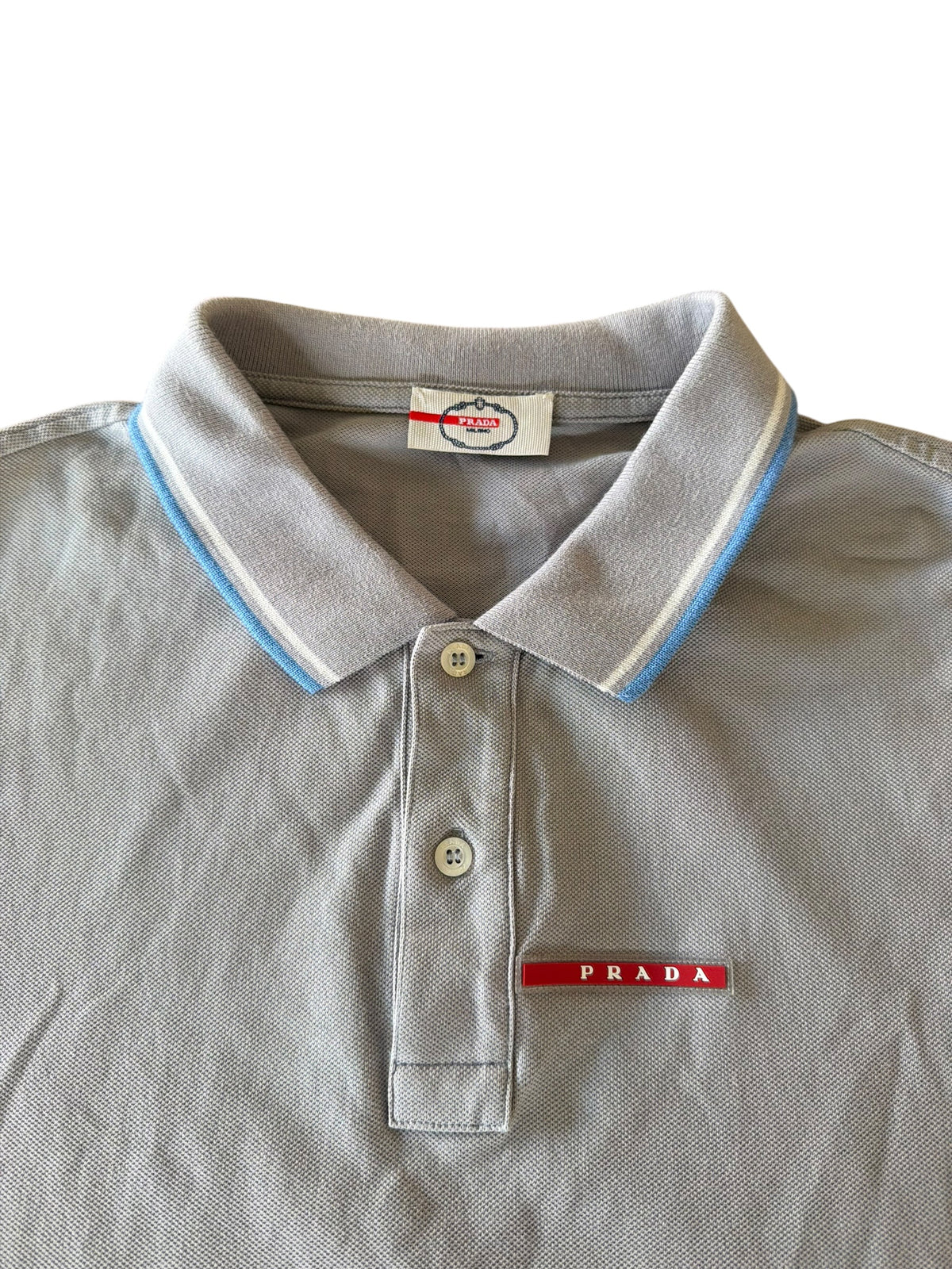 Prada Polo Light Grey | L