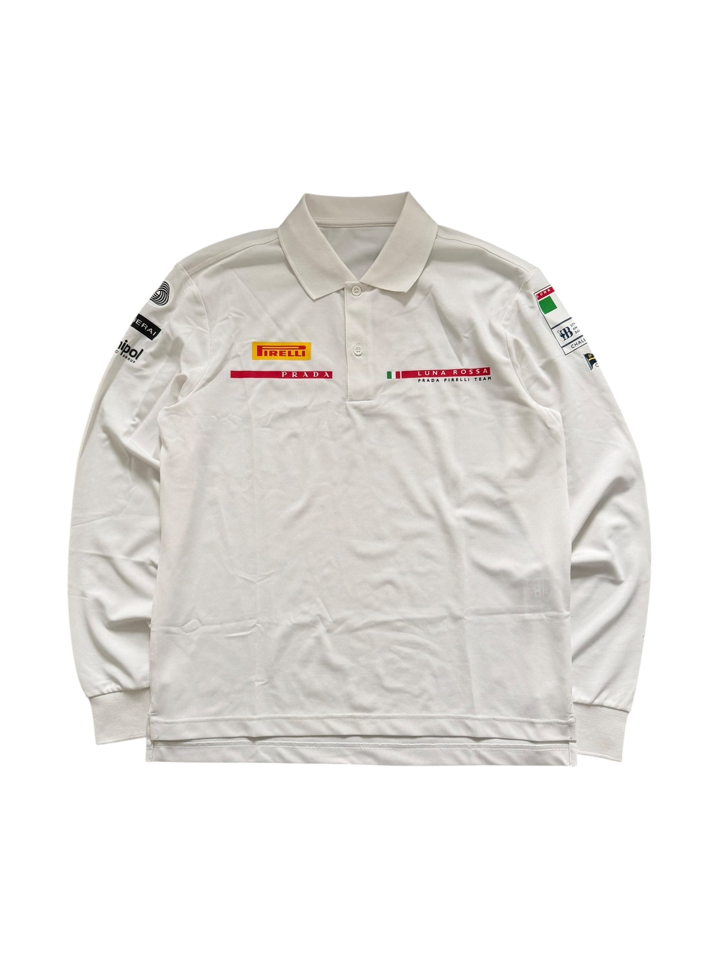 Prada Luna Rossa Longsleeve Polo | M