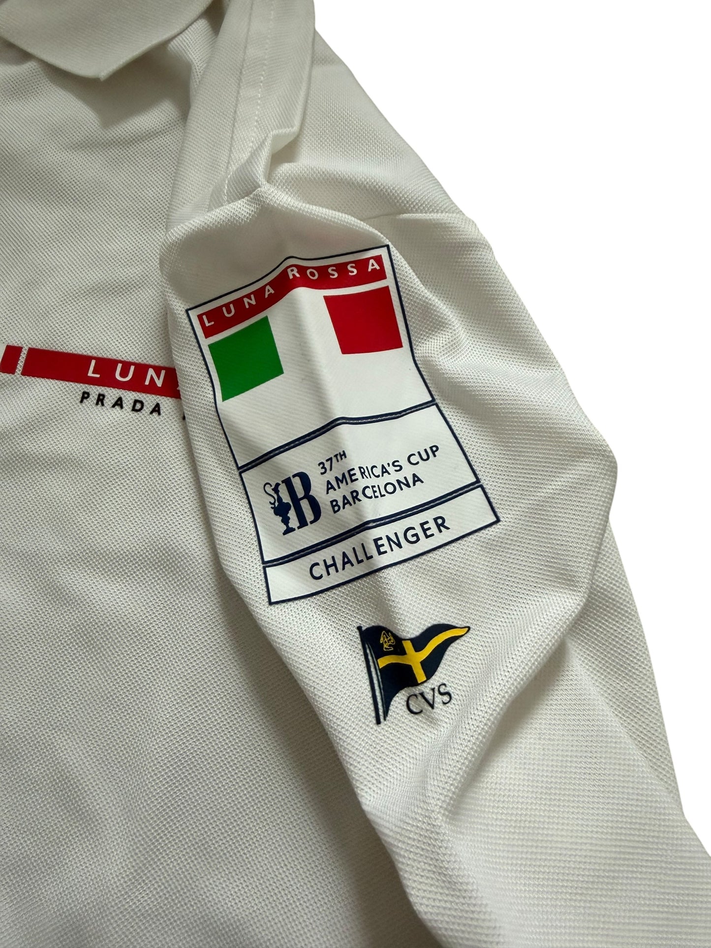 Prada Luna Rossa Longsleeve Polo | M