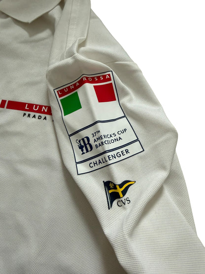 Prada Luna Rossa Longsleeve Polo | M
