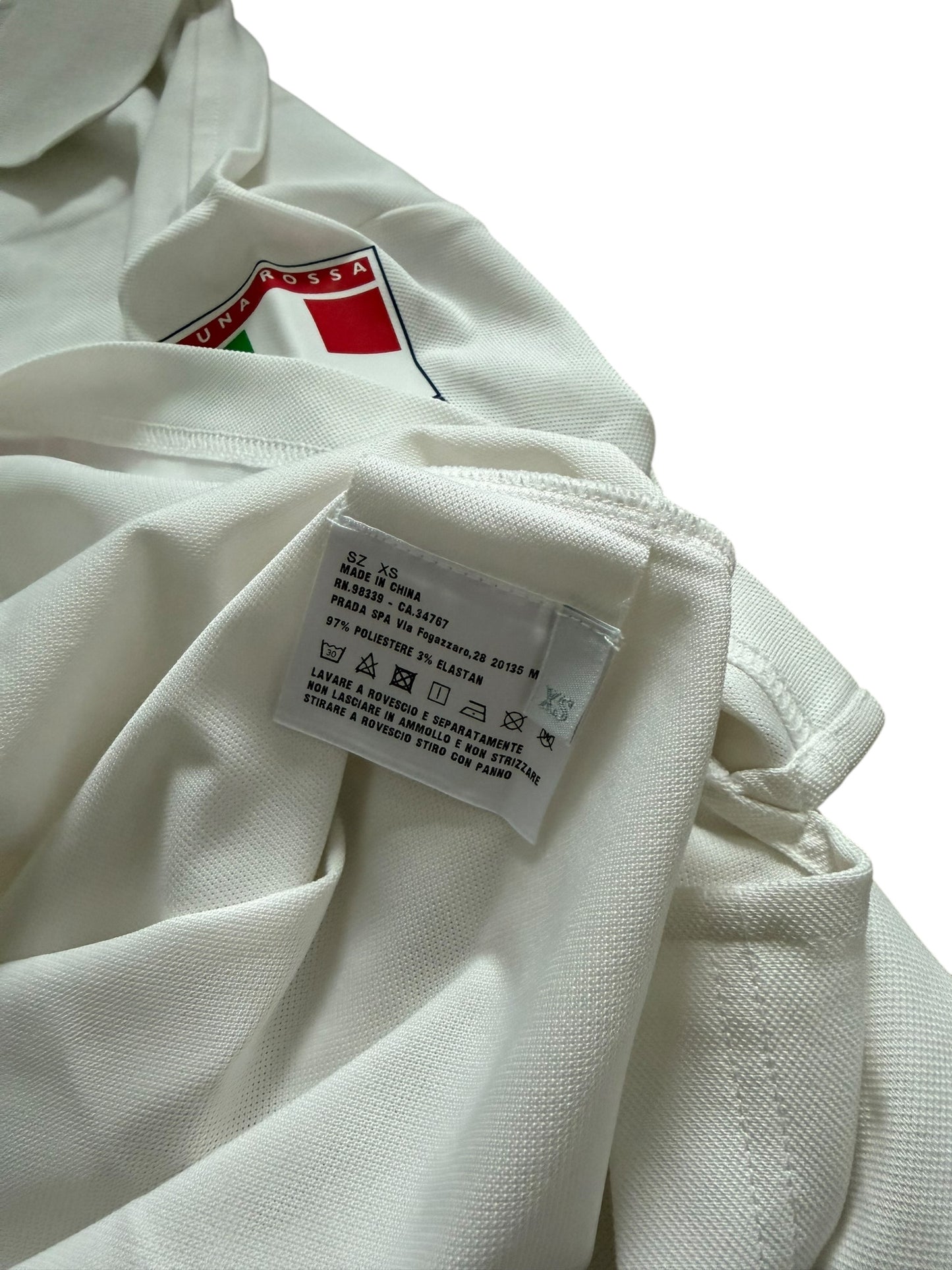 Prada Luna Rossa Longsleeve Polo | M
