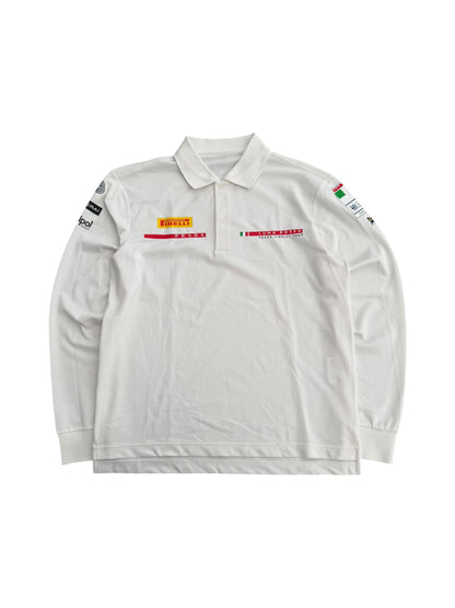 Prada Luna Rossa Longsleeve Polo | M