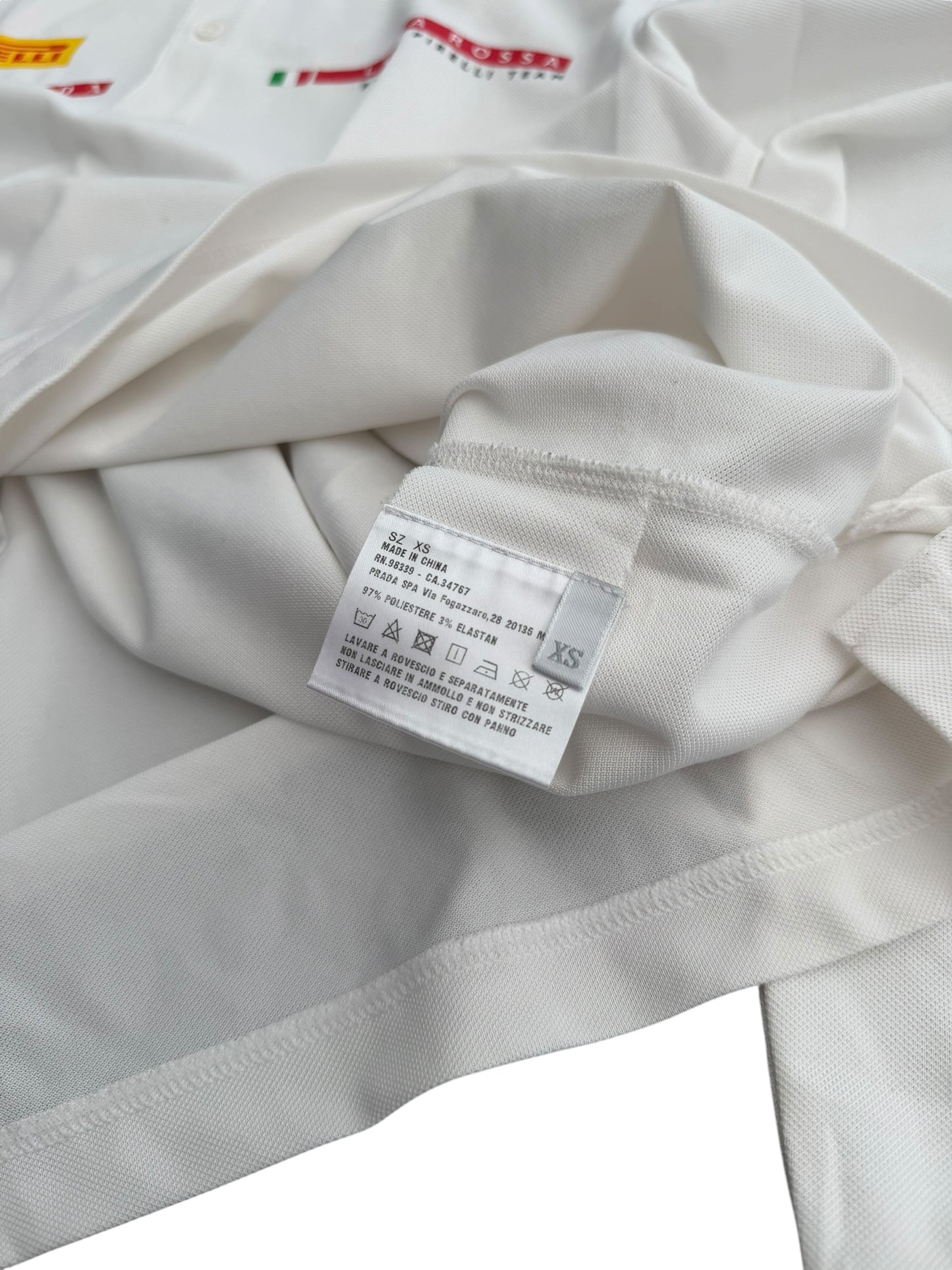 Prada Luna Rossa Longsleeve Polo | M