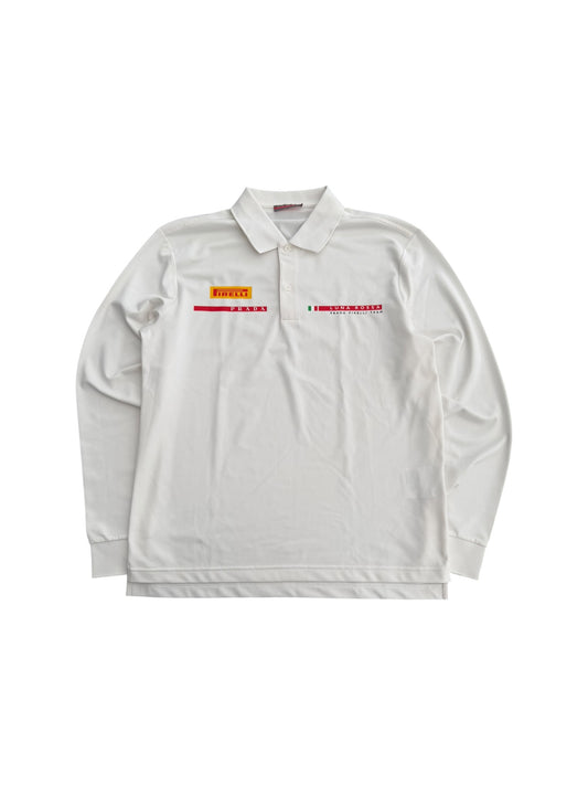 Prada Luna Rossa Longsleeve Polo |M