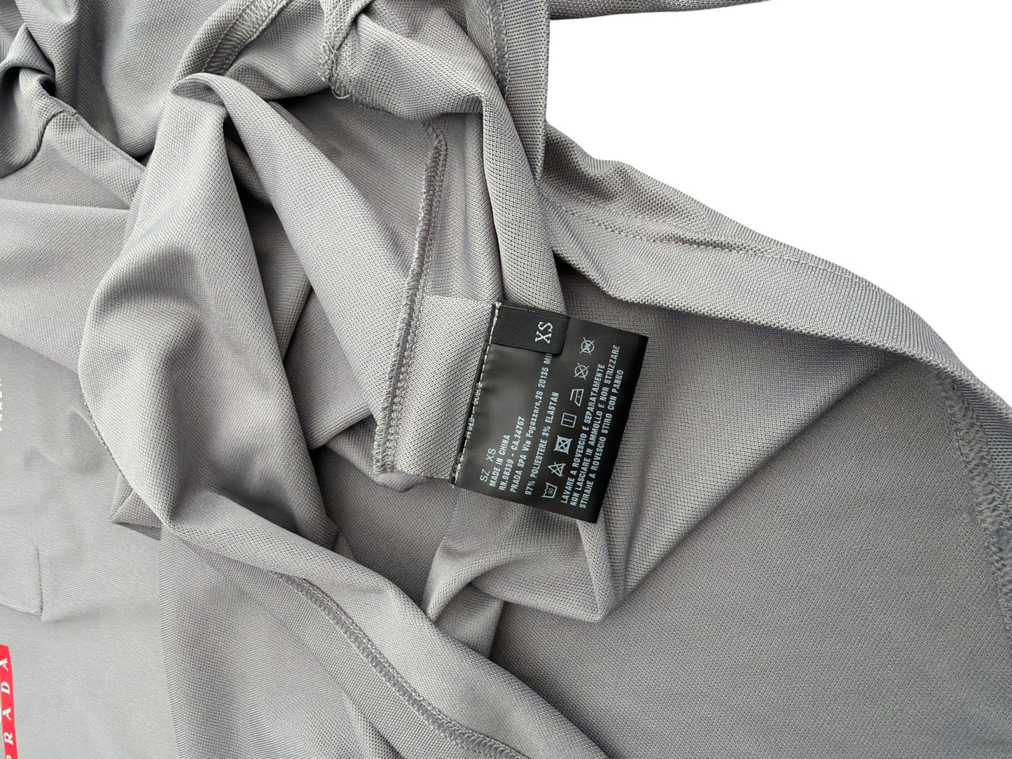 Prada Luna Rossa Longsleeve Polo | M