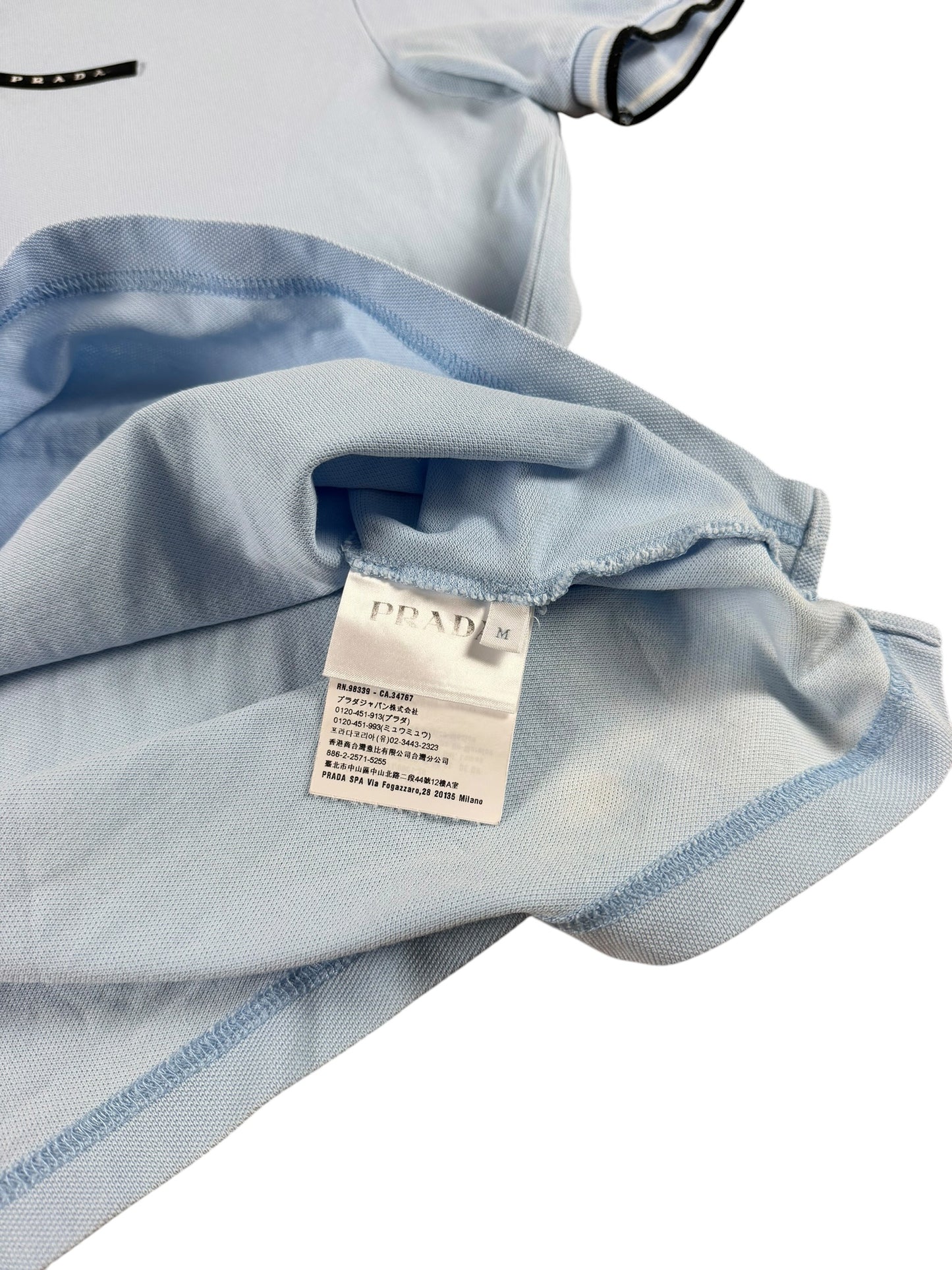 Prada Polo Babyblue | S