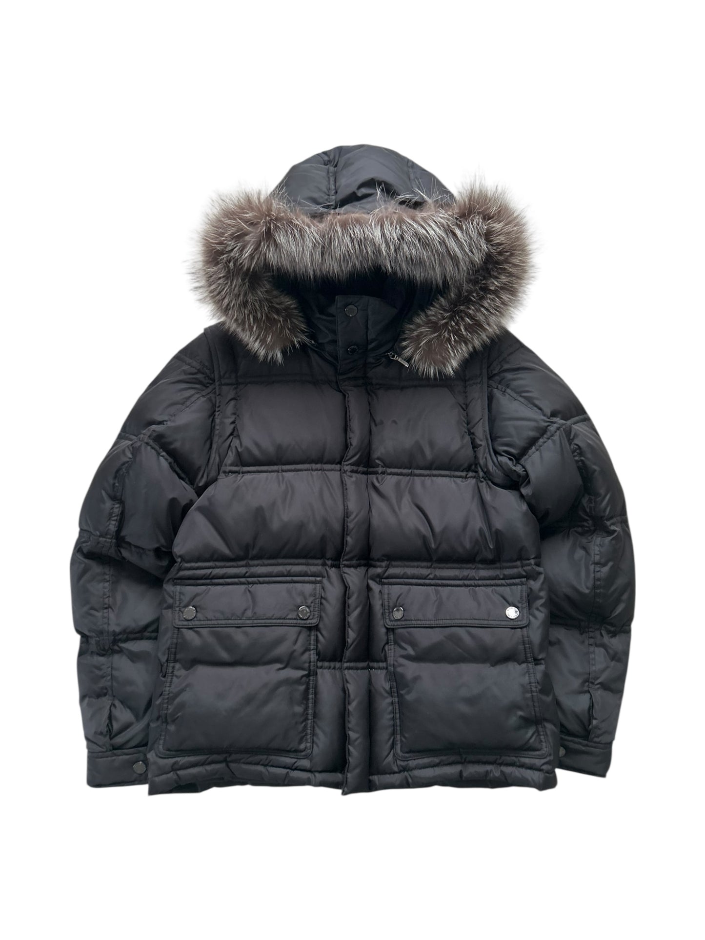 BURBERRY BLACK LABEL PUFFER JACKET 3-WAY | S