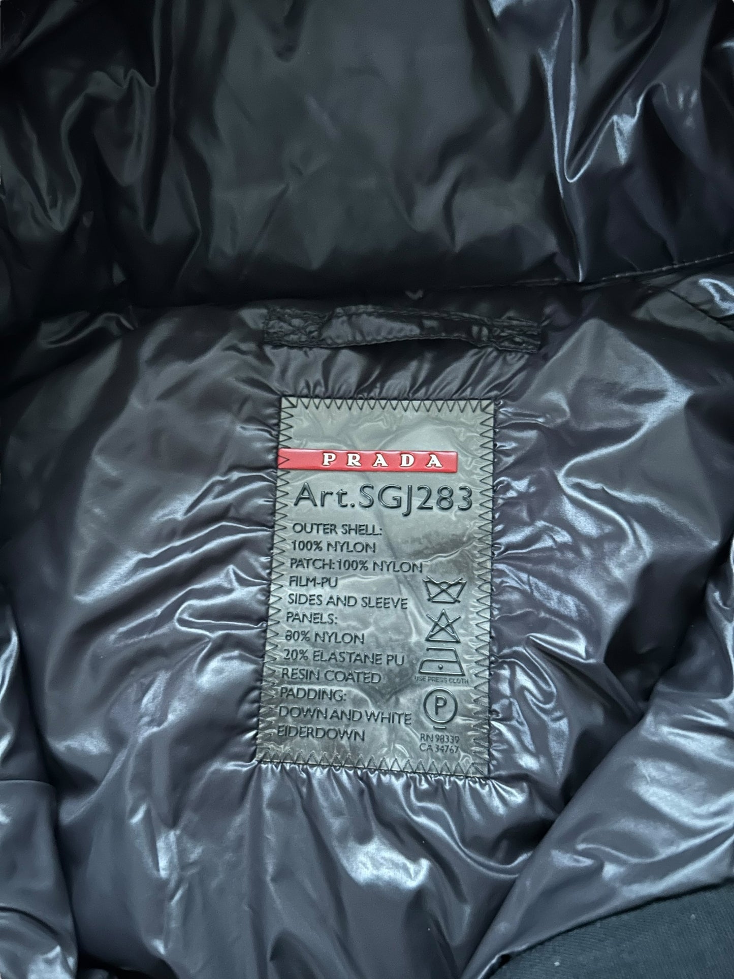 Prada Outer Shell Puffer-Jacket | S