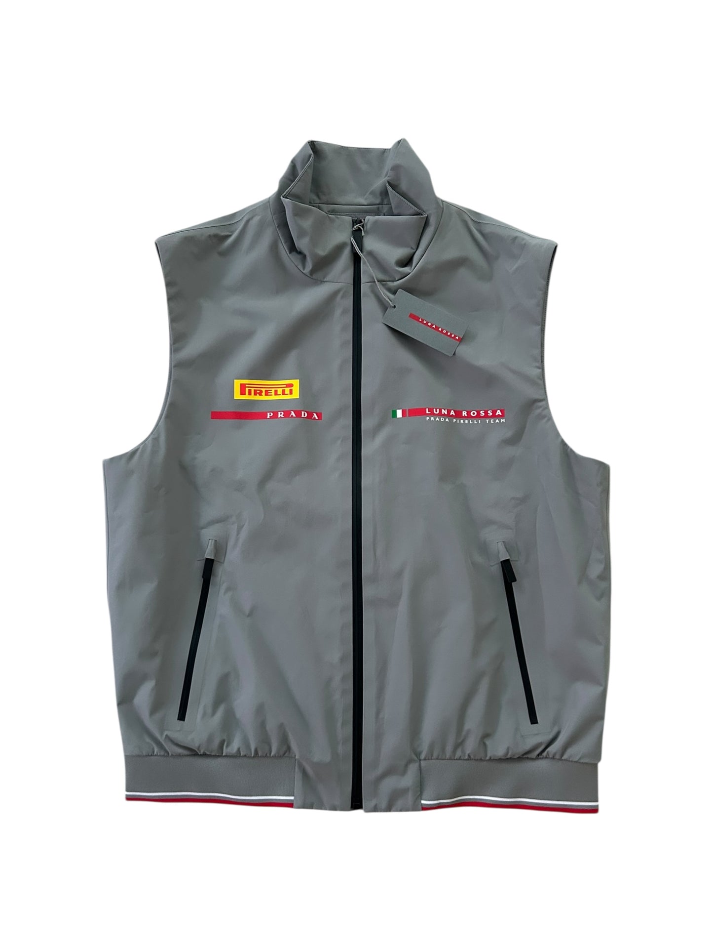 PRADA LUNA ROSSA WAISTCOAT | L