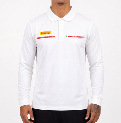 Prada Luna Rossa Longsleeve Polo | M